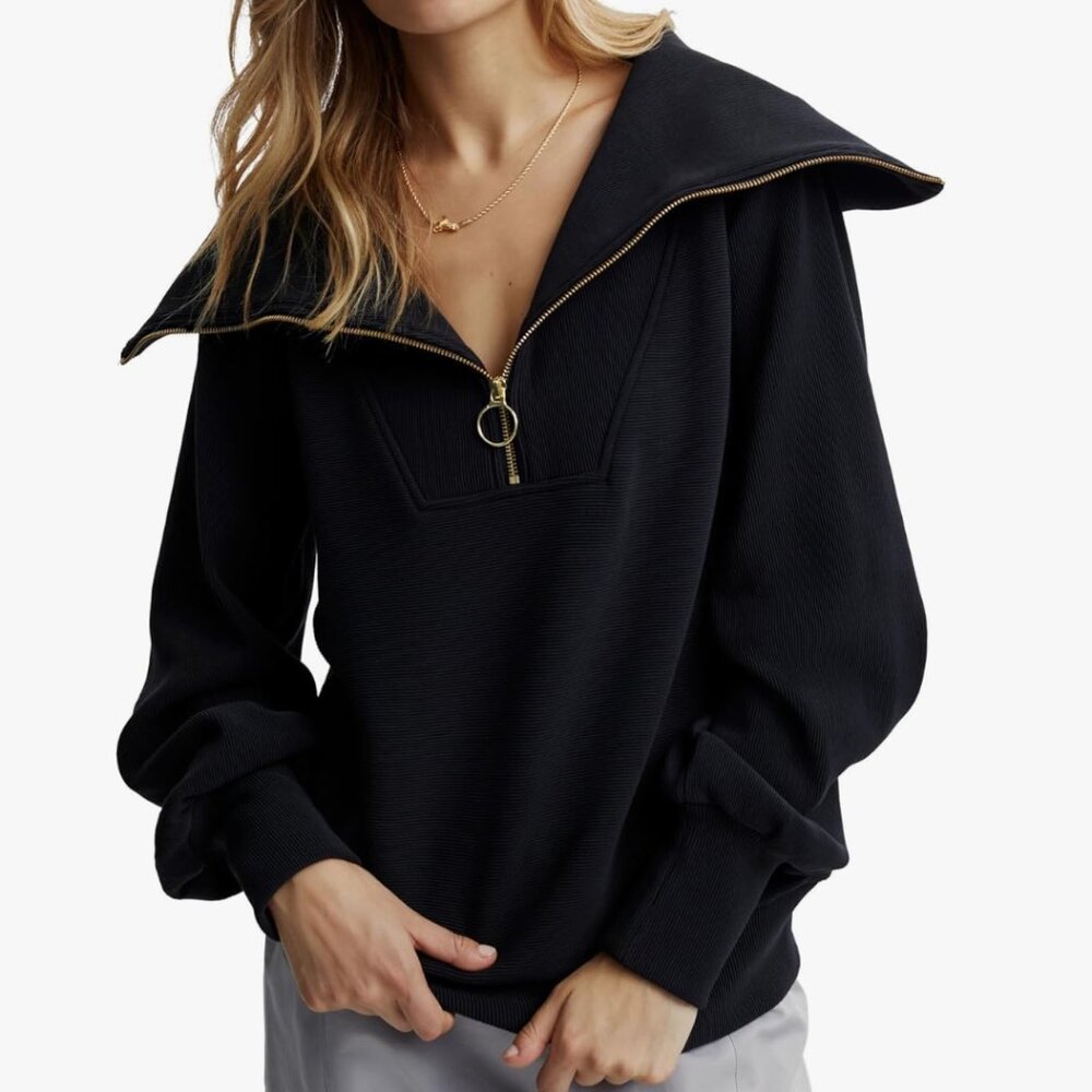 Varley Vine Half-Zip Pullover, Size S